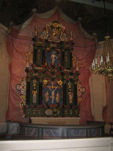 Altaret i Gräsmarks kyrka